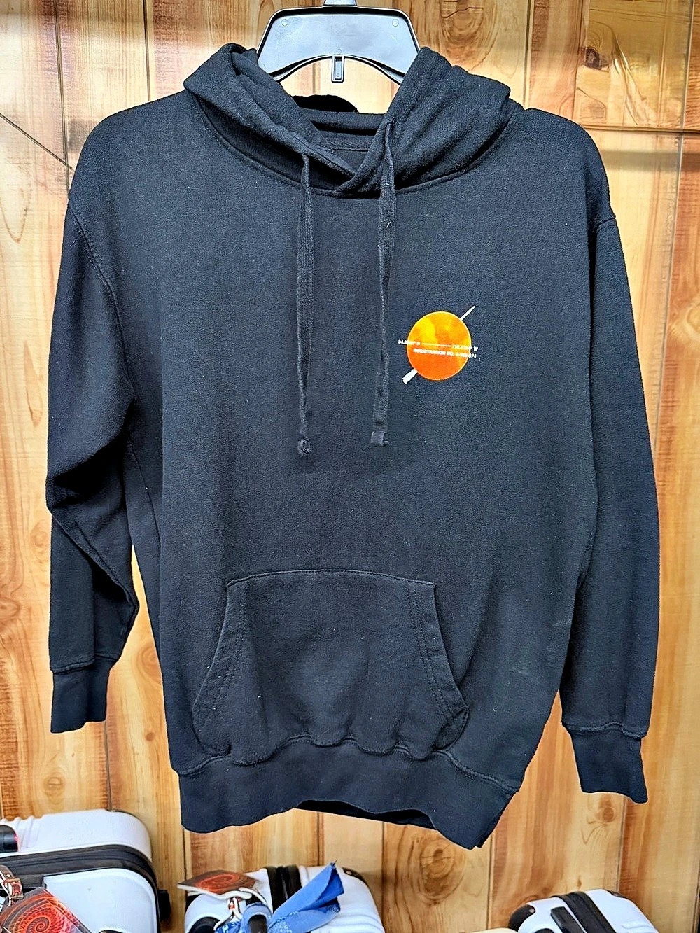 Kith Graphic Hoodie in Black Size Small Like New